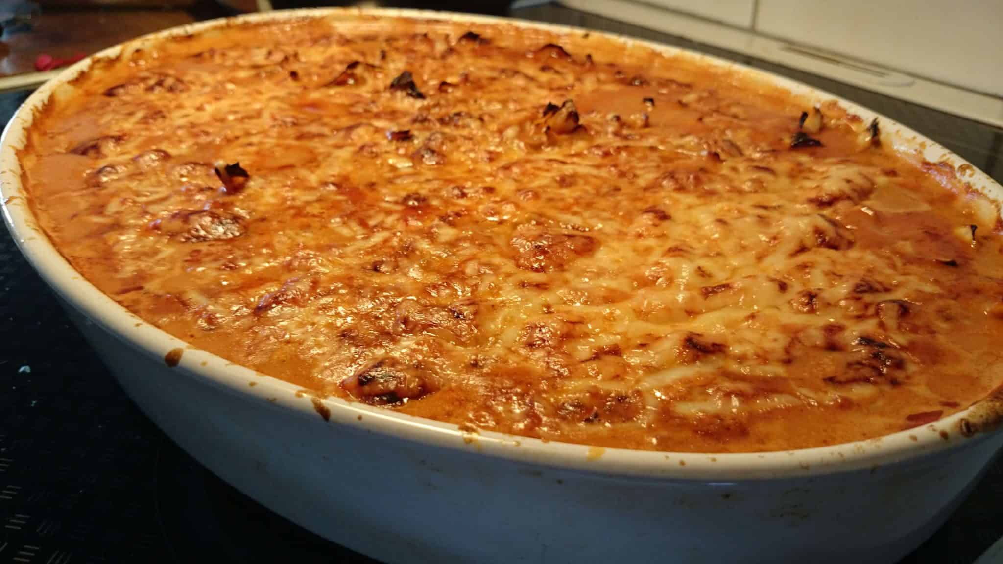 Köttfärs och vitkålsgratäng Köttfärs och vitkålsgratäng