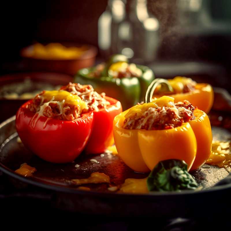 Färsfylld paprika Färsfylld paprika