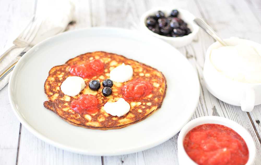 5 recept som kräver många ägg 7 LCHF-pannkaka