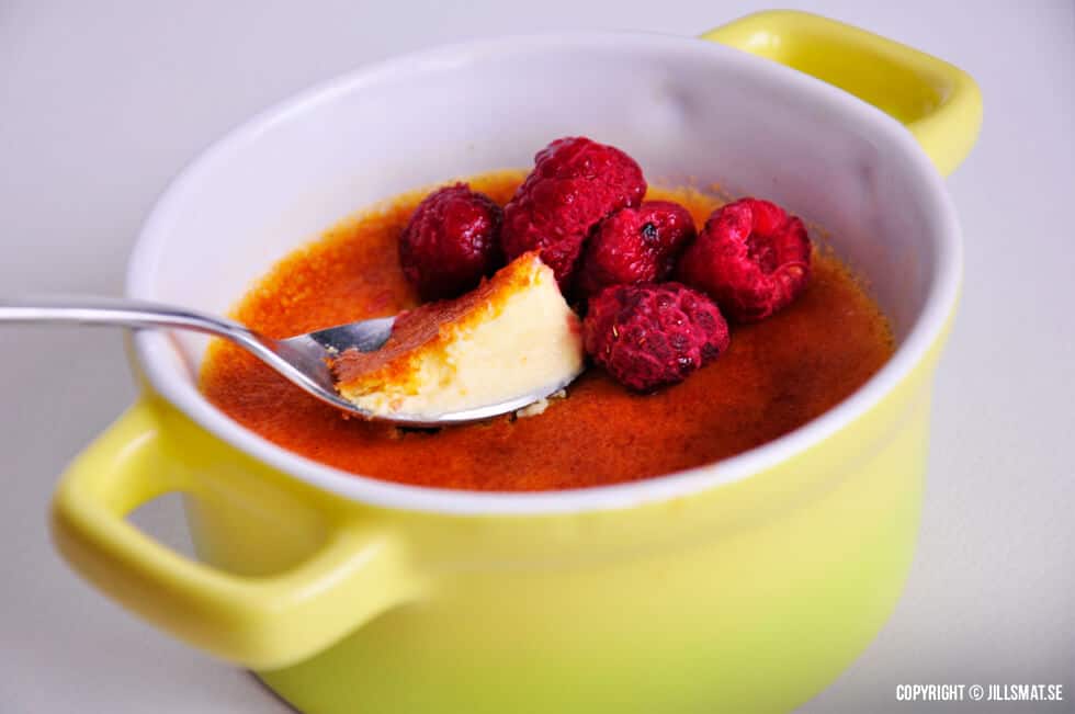 Jills goda sockerfria Crème Brûlée Jills goda sockerfria Crème Brûlée