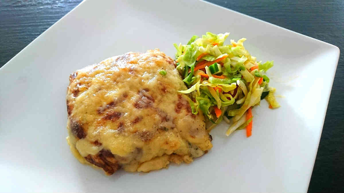 Crêpes med champinjon och skinkfyllning Crêpes med champinjon och skinkfyllning