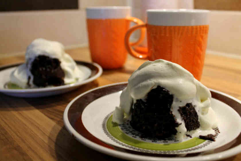 Enkel mugcake Enkel mugcake