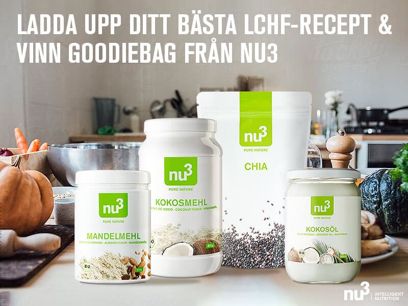 Vinn en goodiebag med LCHF-produkter