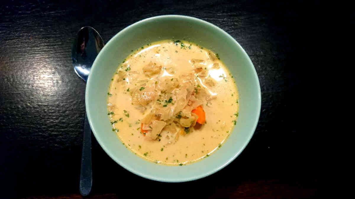 Vitkålssoppa Vitkålssoppa