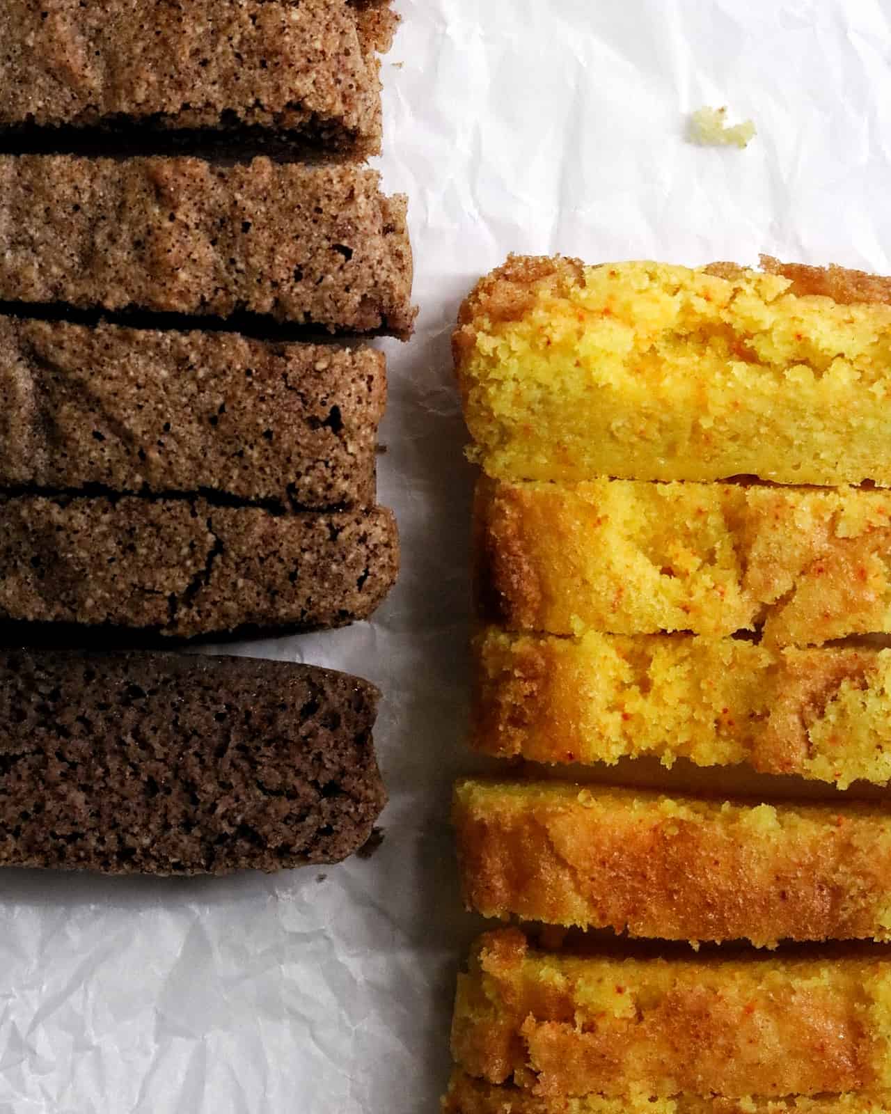 Saffranskaka/Mjuk pepparkaka Saffranskaka/Mjuk pepparkaka