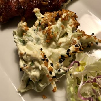 Asiatisk coleslaw Asiatisk coleslaw