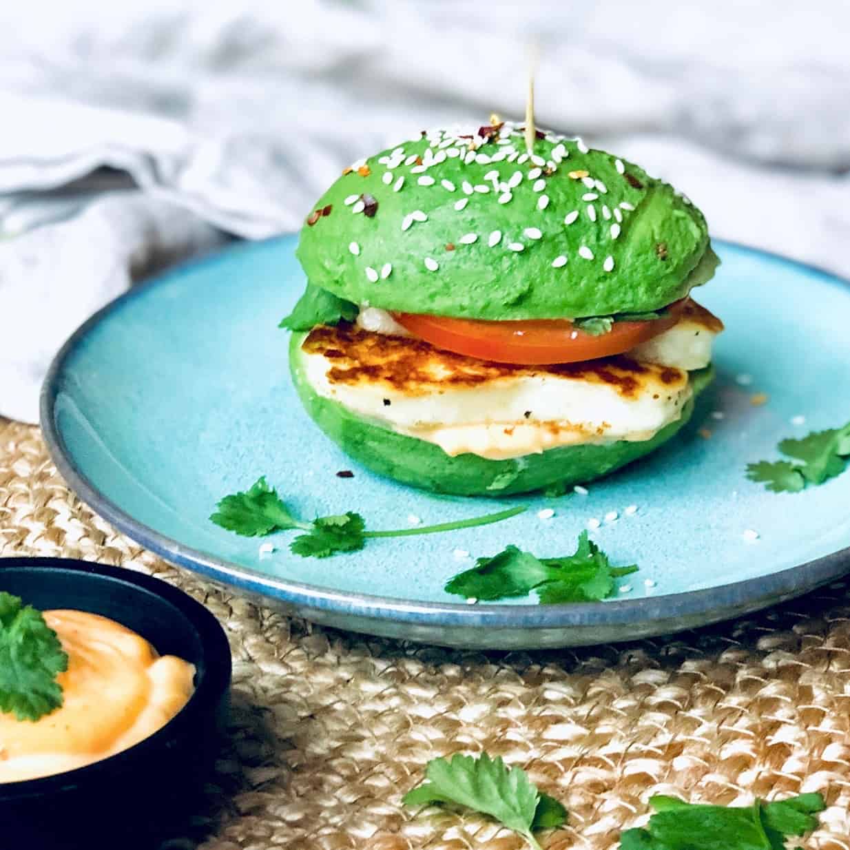 Avocadoburgare
