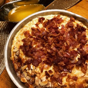 Fiskpudding med mandel och bacon Fiskpudding med mandel och bacon