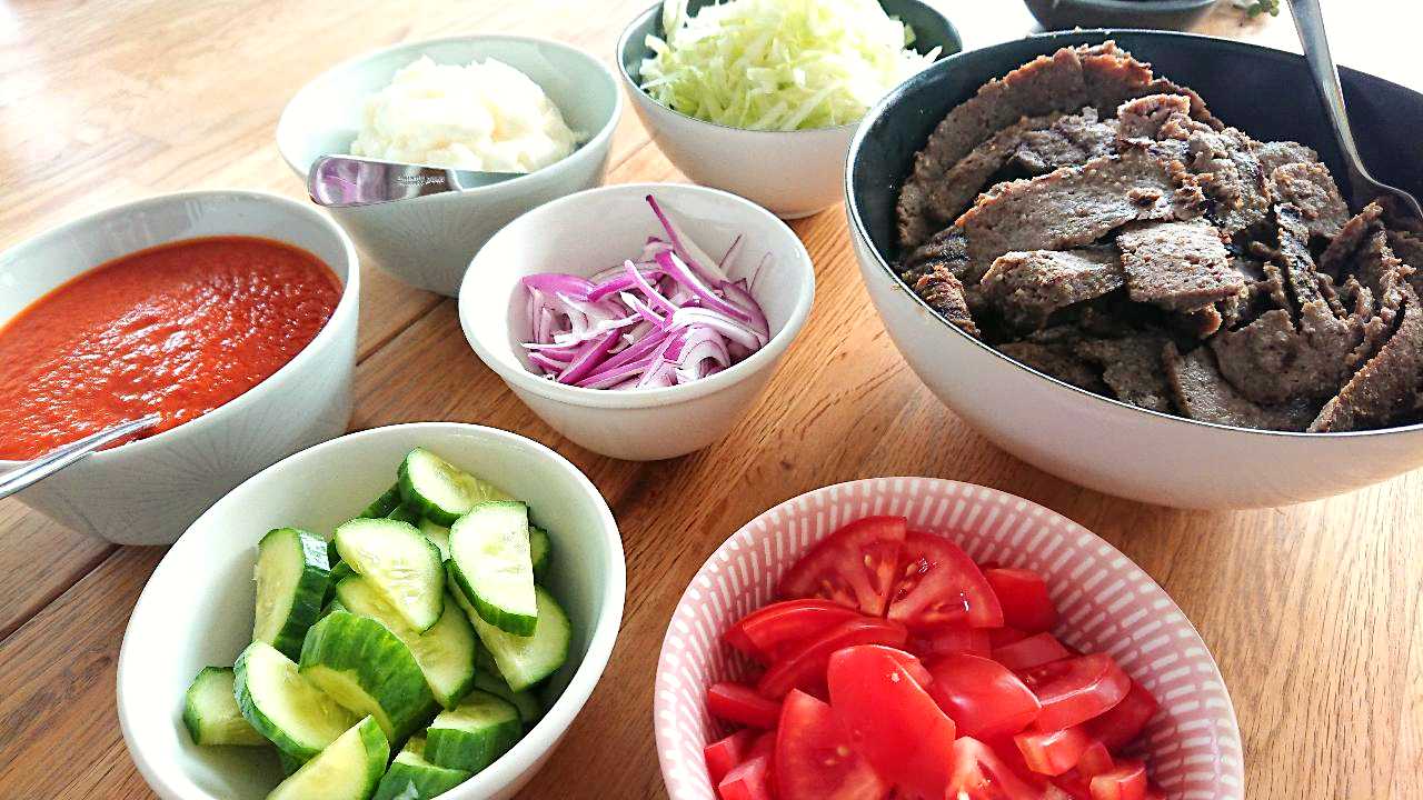 Hemgjort kebabkött sous vide Hemgjort kebabkött sous vide
