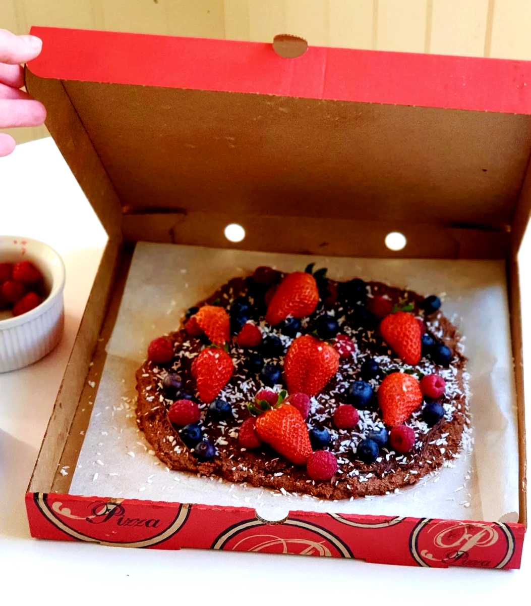 Chokladbollspizzan