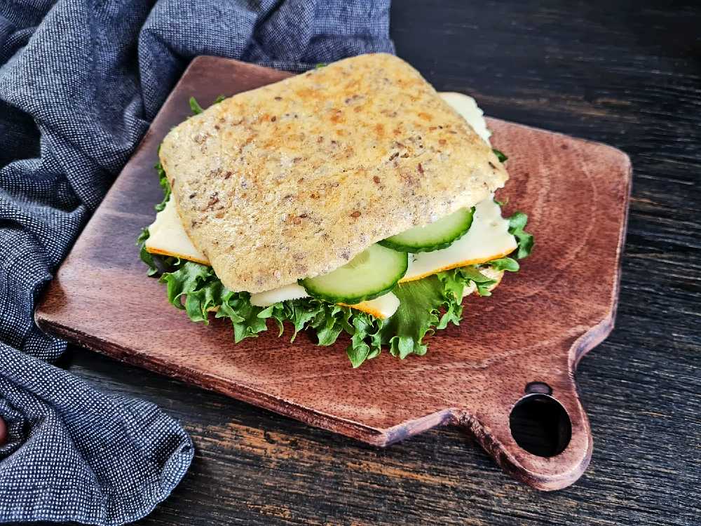 Frukostbröd med Parmesantäcke Frukostbröd med Parmesantäcke