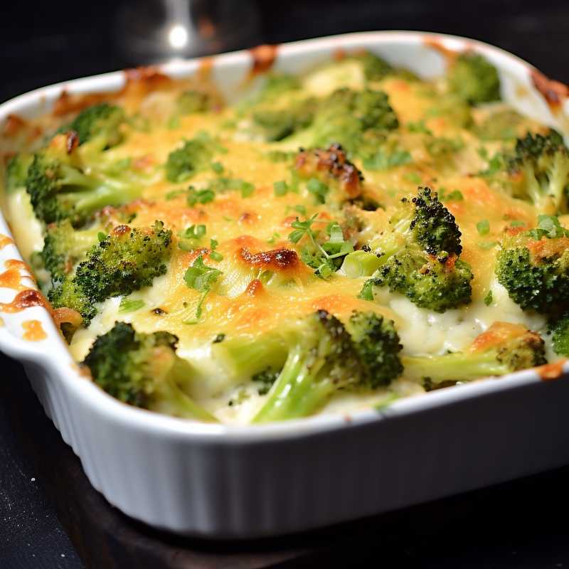 Enkel broccoligratäng Enkel broccoligratäng