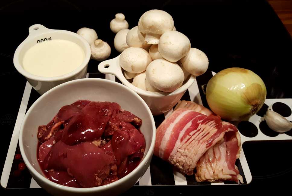 Krämig kycklinglevergryta 6 Krämig kycklinglevergryta | LCHF-arkivet
