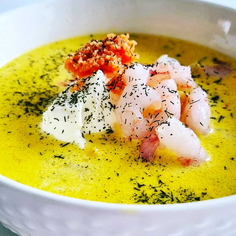 Ylvalies krämiga laxsoppa Ylvalies krämiga laxsoppa