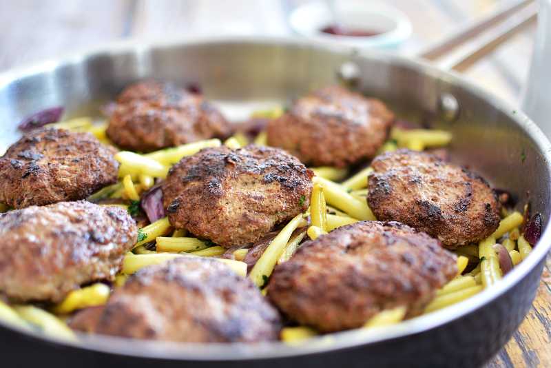 Köttfärsbiffar Köttfärsbiffar