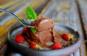 Nyttig mejerifri chokladpudding 8 Mejerifri chokladglass