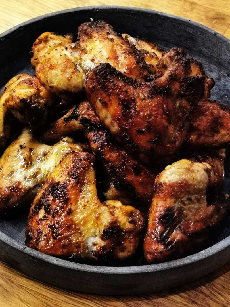Kycklingvingar i airfryer Kycklingvingar i airfryer