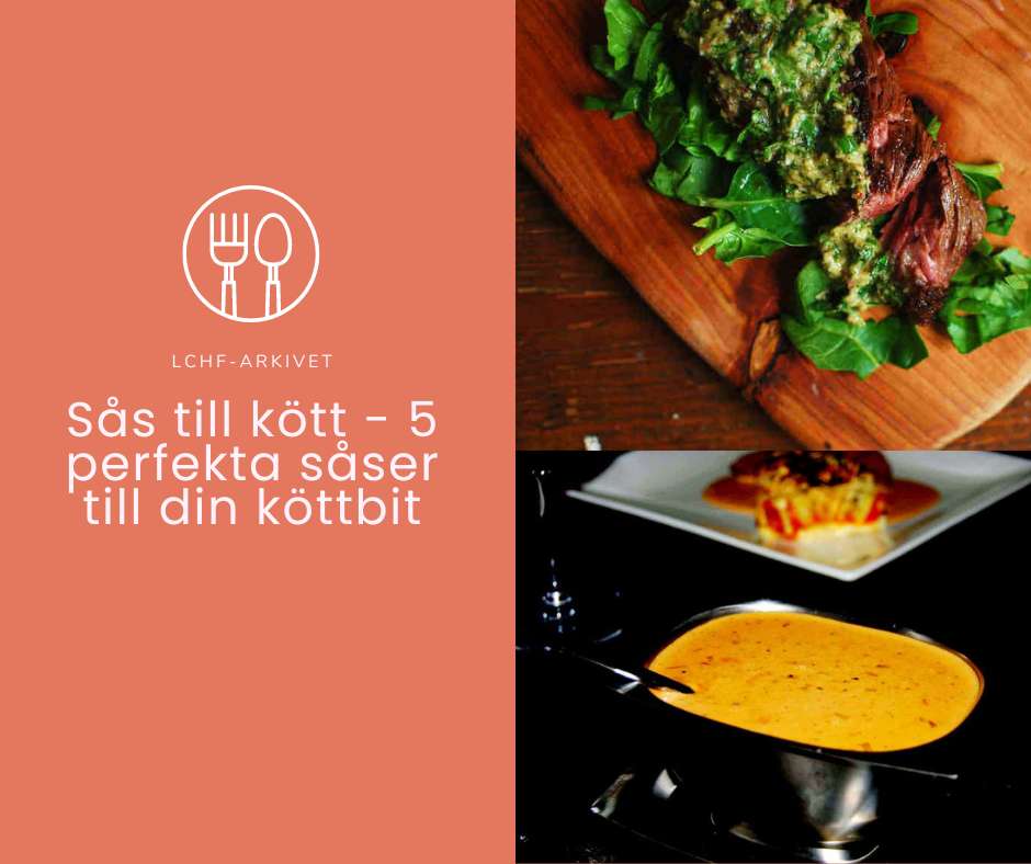 Sås till kött – 5 perfekta såser till din köttbit