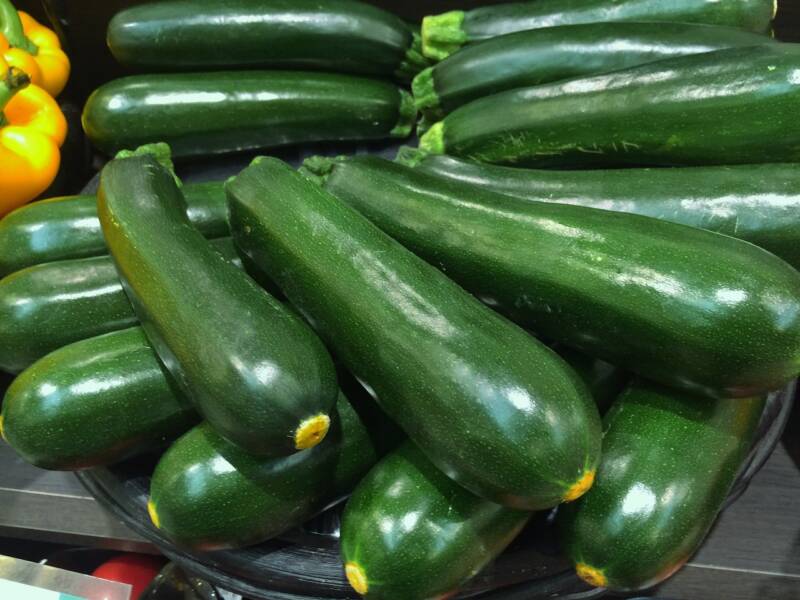 Zucchinibiffar med stekt fläsk 4 Zucchinibiffar med stekt fläsk | LCHF-arkivet