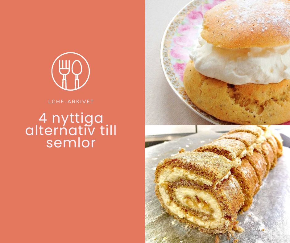 4 nyttiga alternativ till semlor 4 nyttiga alternativ till semlor
