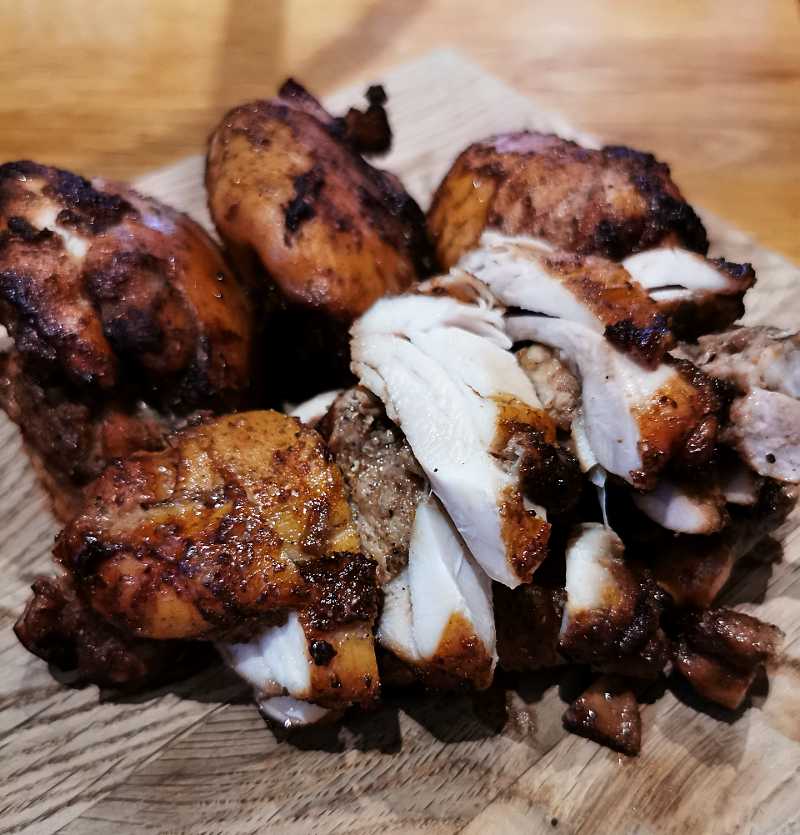 Kycklinglårfilé i airfryer 5 Kycklinglårfilé i airfryer.