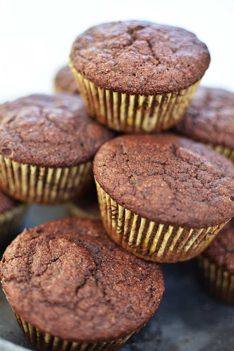 Chokladmuffins 3 Chokladmuffins som är helt nötfria och anpassade för lchf.