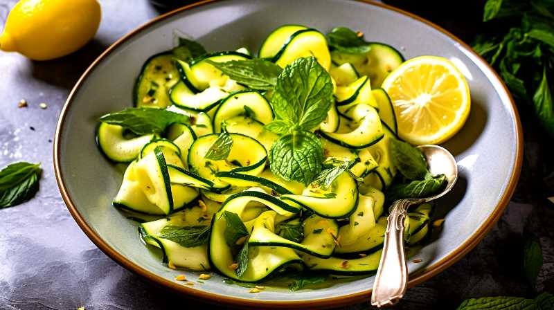 Superenkel zucchinisallad Superenkel zucchinisallad