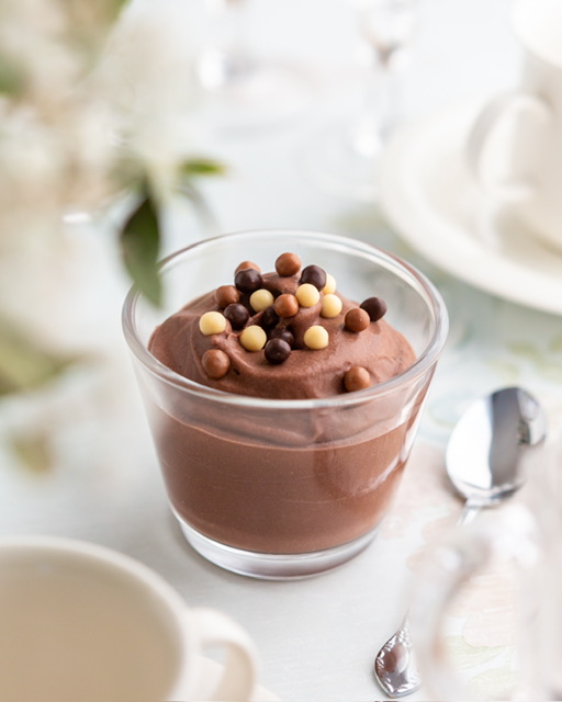 Chokladmousse på 3 ingredienser Chokladmousse på 3 ingredienser