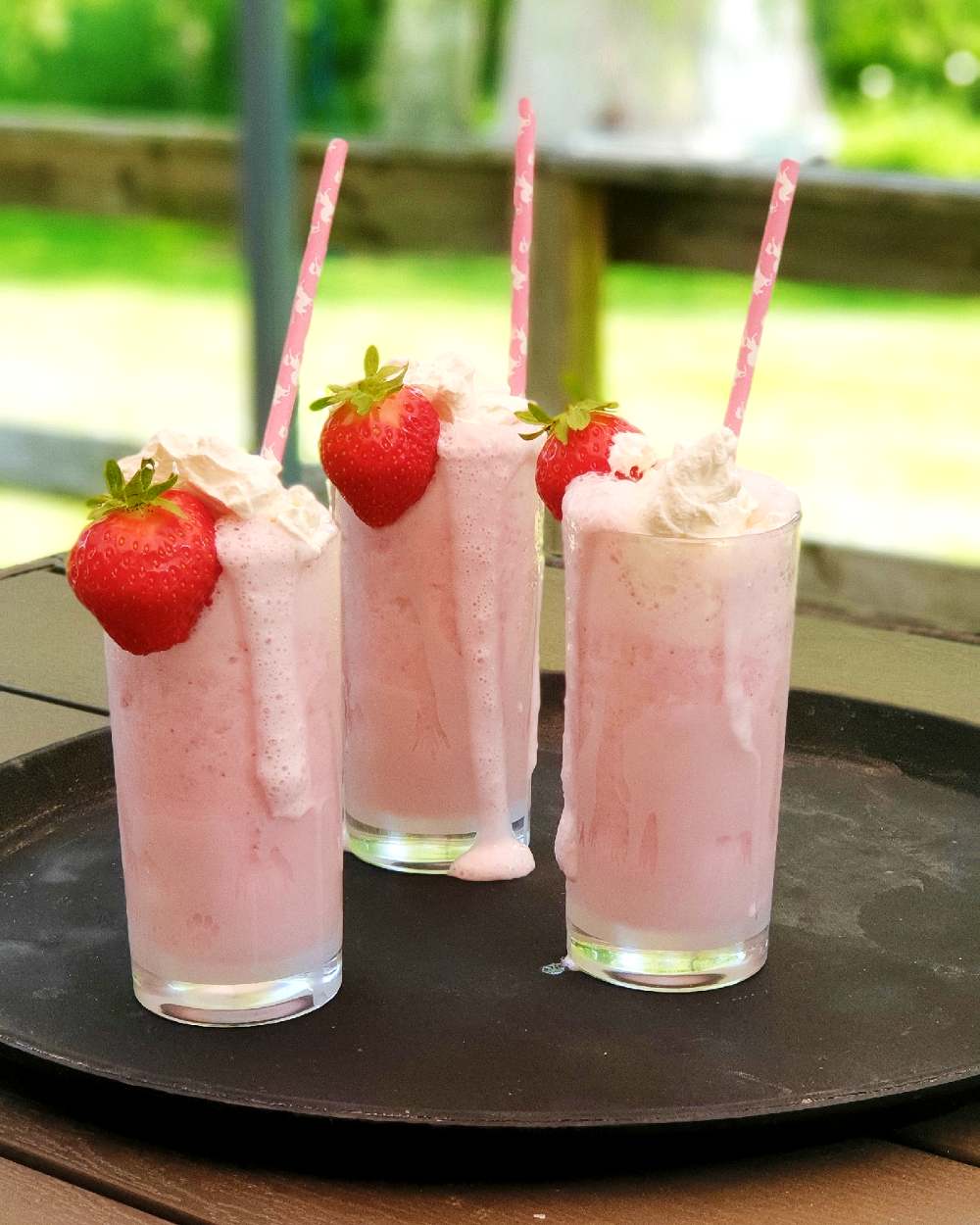 Jordgubbsmilkshake Jordgubbsmilkshake