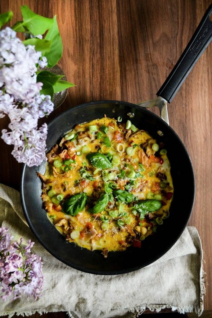 Öppen omelett med ostronskivling och chili 4 Öppen omelett med ostronskivling och chili | LCHF-arkivet