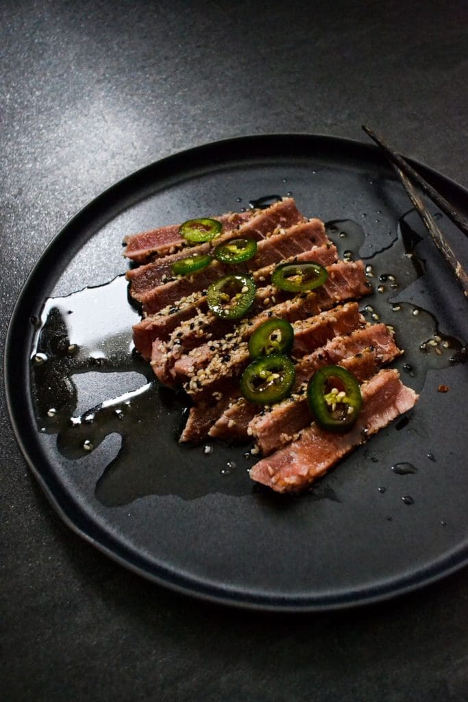 Halstrad tonfisk med sojasås 4 Halstrad tonfisk med sojasås | LCHF-arkivet