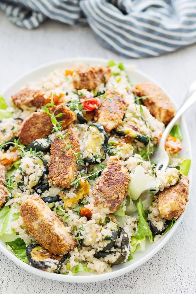 Blomkålspilaff med halloumi 8 Blomkålspilaff med halloumi | LCHF-arkivet