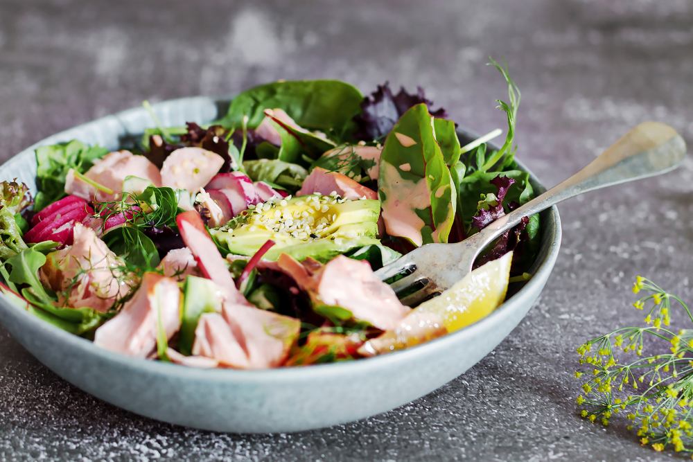 Poké bowl med lax 7 Poké bowl med lax | LCHF-arkivet