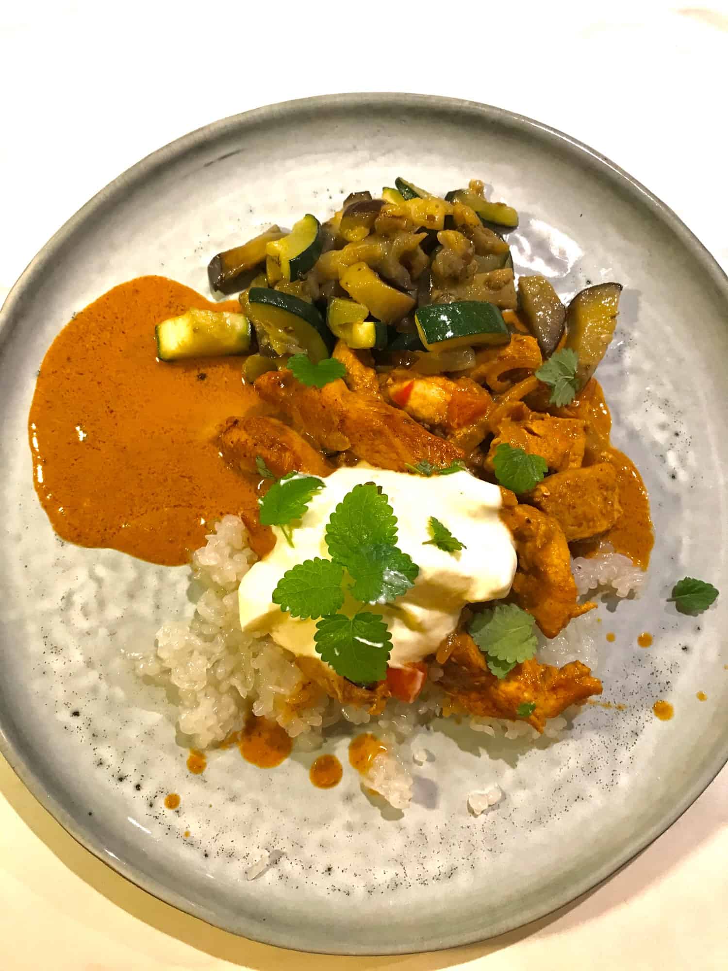 Davinas Tikka Masala med purepasta ris Davinas Tikka Masala med purepasta ris