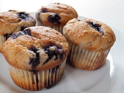 Saftiga zucchinimuffins 9 Matgikens blåbärsmuffins