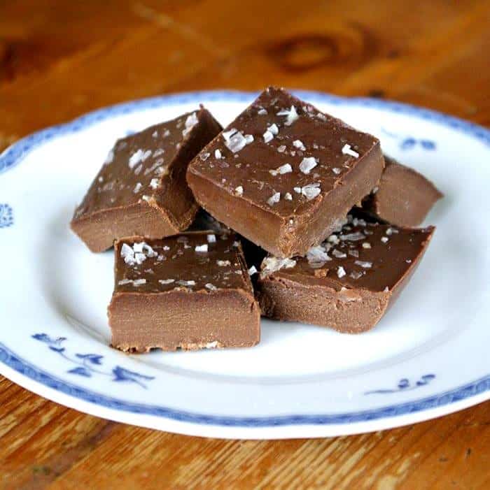 Saltlakritsfudge Saltlakritsfudge