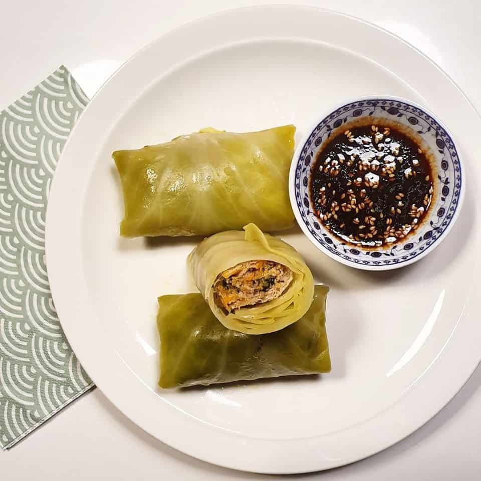 Asiatiska Fläskkålsrullar