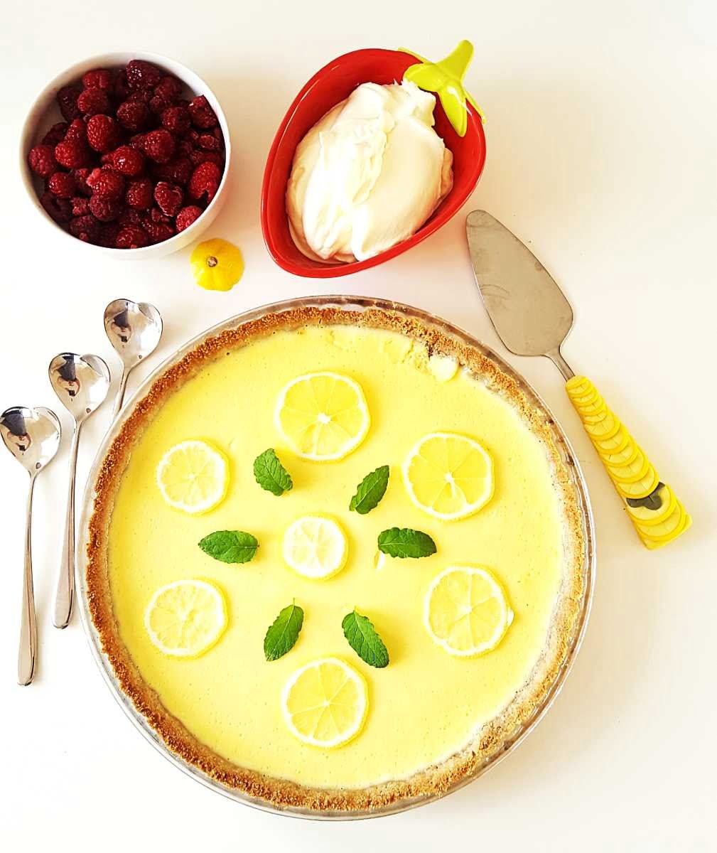 Citroncheesecakepaj Citroncheesecakepaj