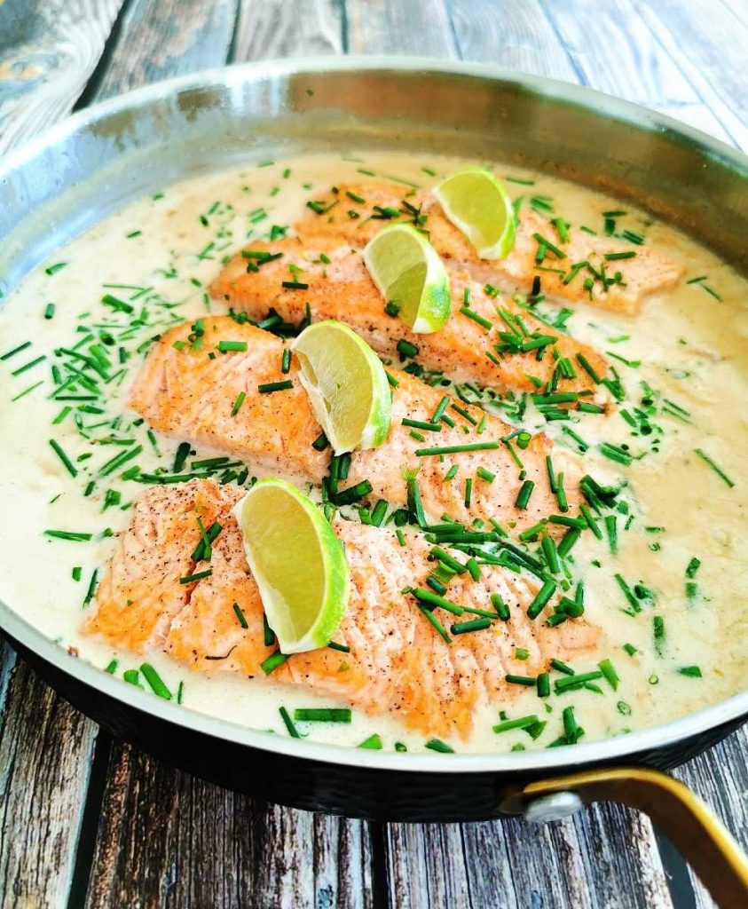 LCHF – Grunderna och så kommer du igång 2 LCHF-recept - Lime- och kokoslax