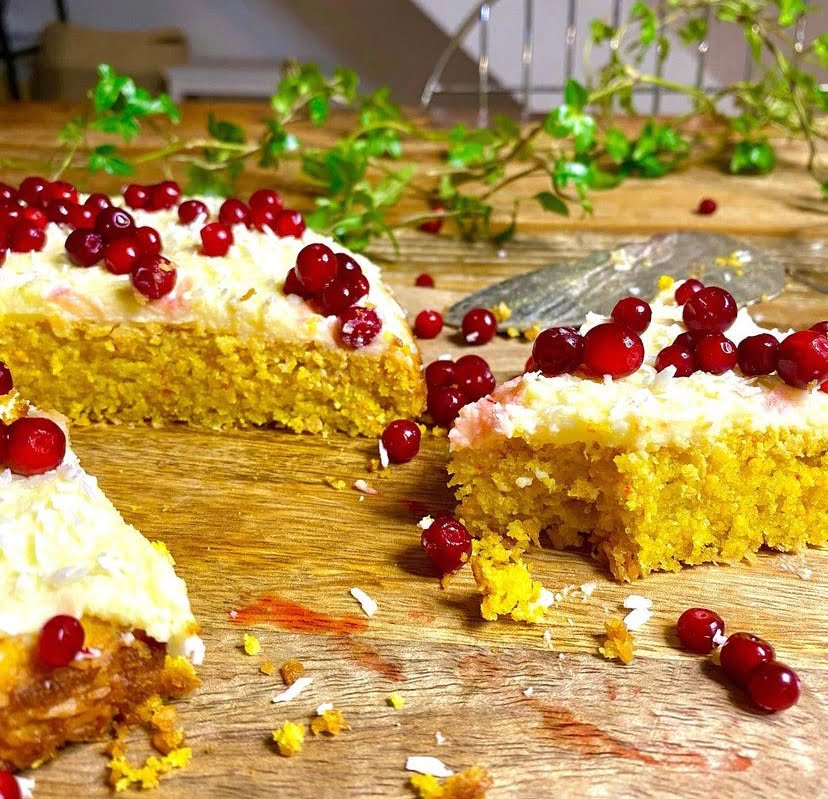 Davinas saffranskaka med citronfrosting Davinas saffranskaka med citronfrosting